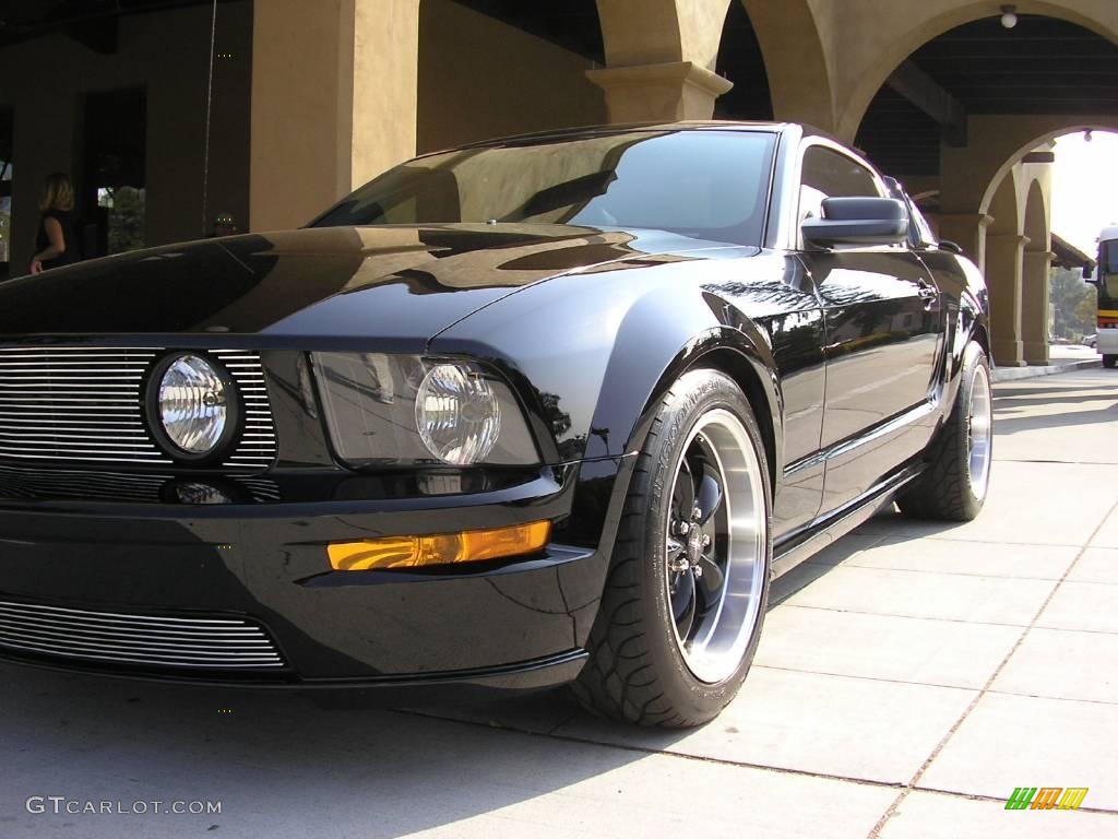 2006 Mustang GT Premium Coupe - Black / Dark Charcoal photo #10