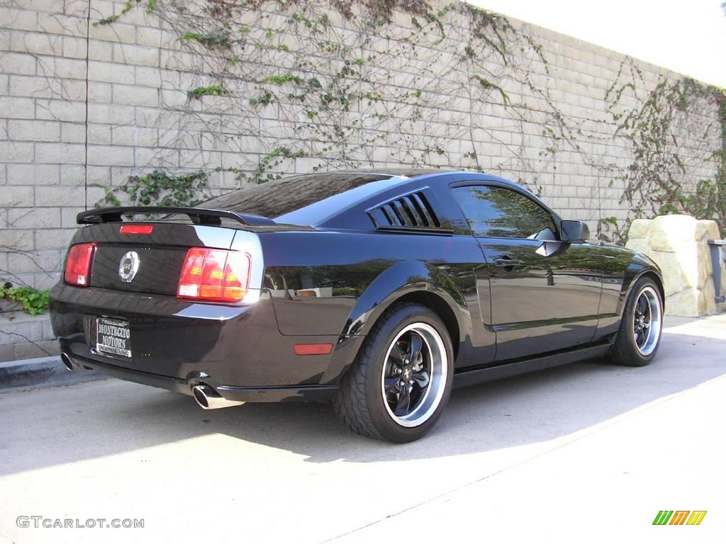 2006 Mustang GT Premium Coupe - Black / Dark Charcoal photo #11
