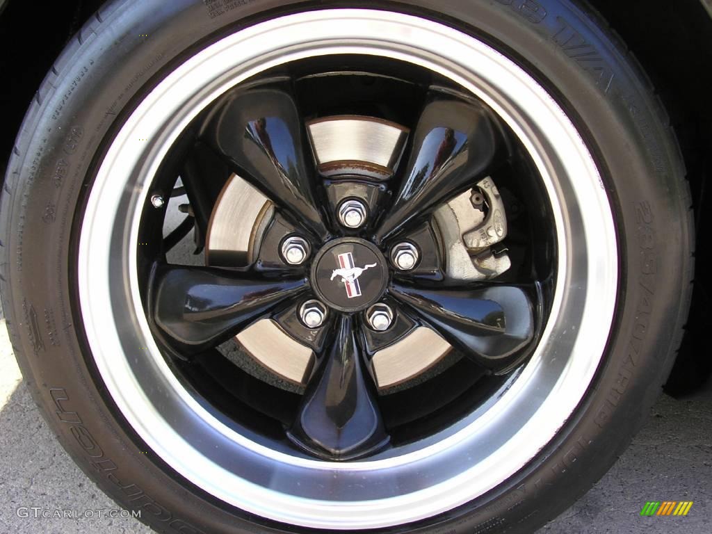 2006 Mustang GT Premium Coupe - Black / Dark Charcoal photo #18