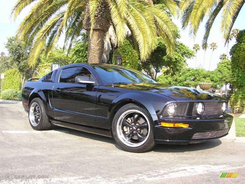 2006 Mustang GT Premium Coupe - Black / Dark Charcoal photo #34