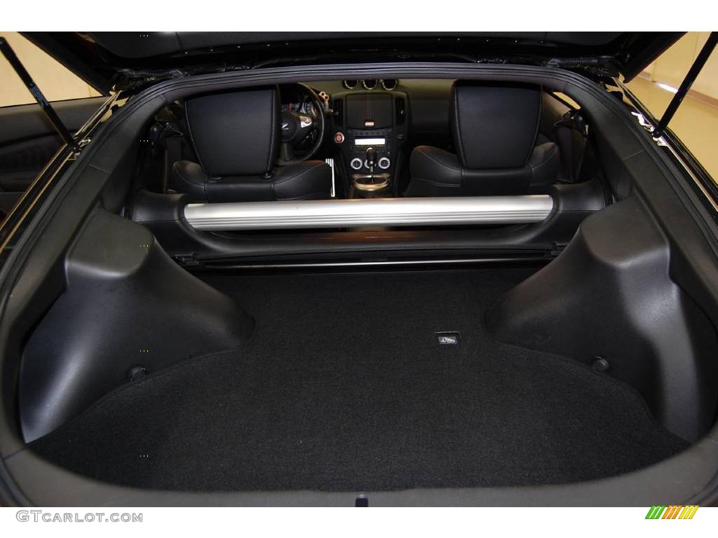 2009 370Z Touring Coupe - Magnetic Black / Black Leather photo #18