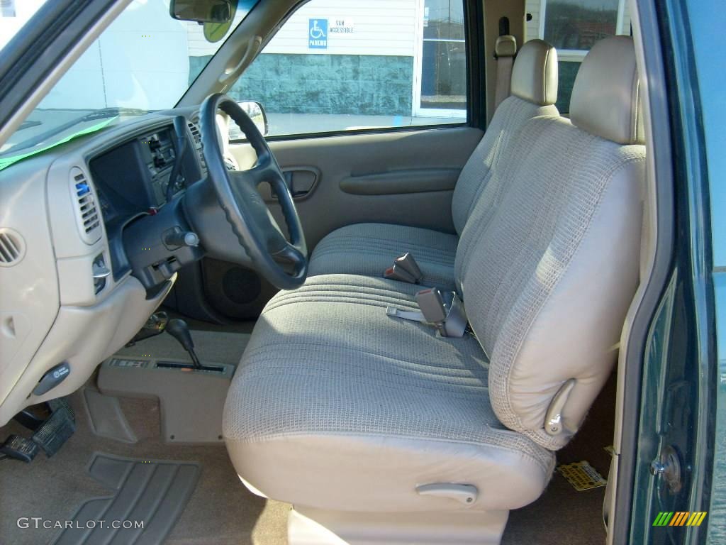 1998 C/K 3500 K3500 Cheyenne Extended Cab 4x4 Dually - Meadow Green Metallic / Neutral photo #10