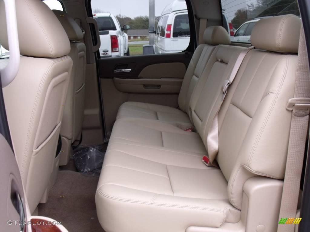 2010 GMC Sierra 3500HD SLT Crew Cab 4x4 Dually Rear Seat Photo #21921356