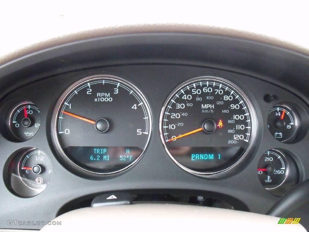 2010 GMC Sierra 3500HD SLT Crew Cab 4x4 Dually Gauges Photo #21921380