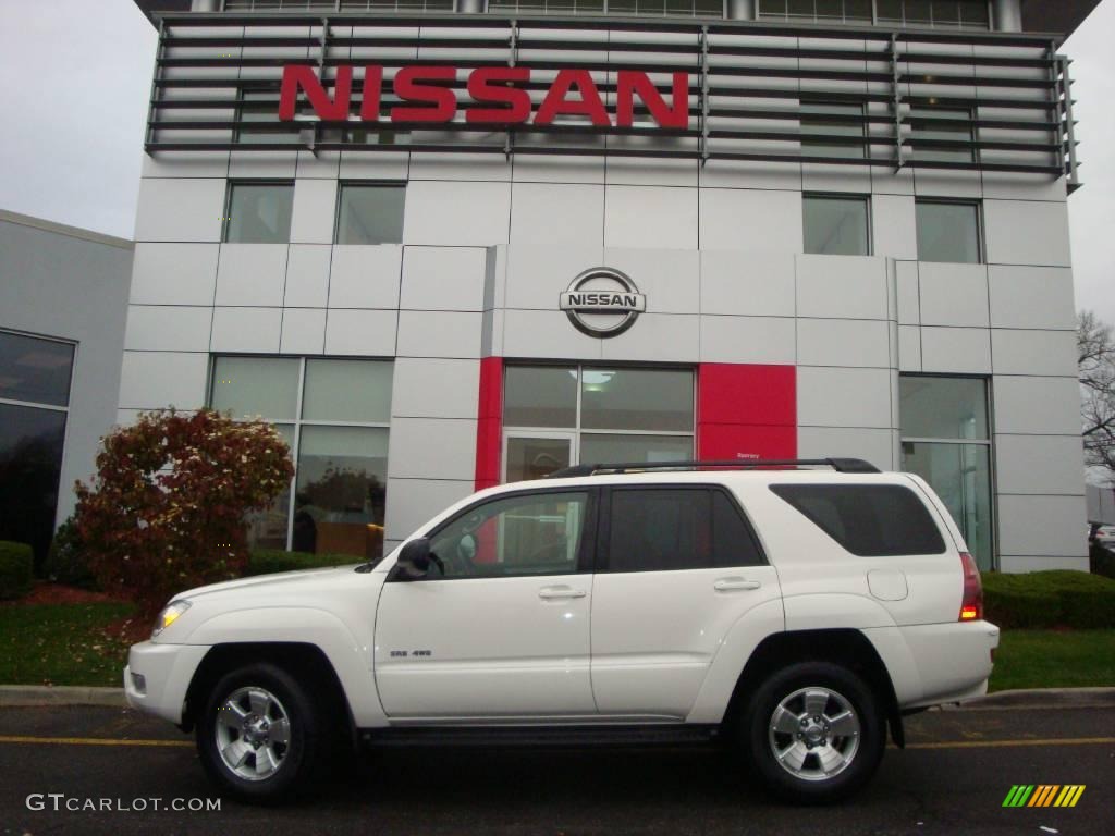 2004 4Runner SR5 4x4 - Natural White / Taupe photo #6