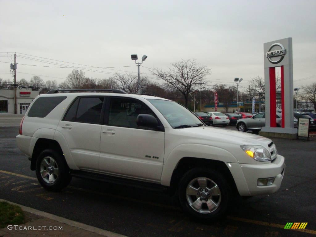 2004 4Runner SR5 4x4 - Natural White / Taupe photo #13