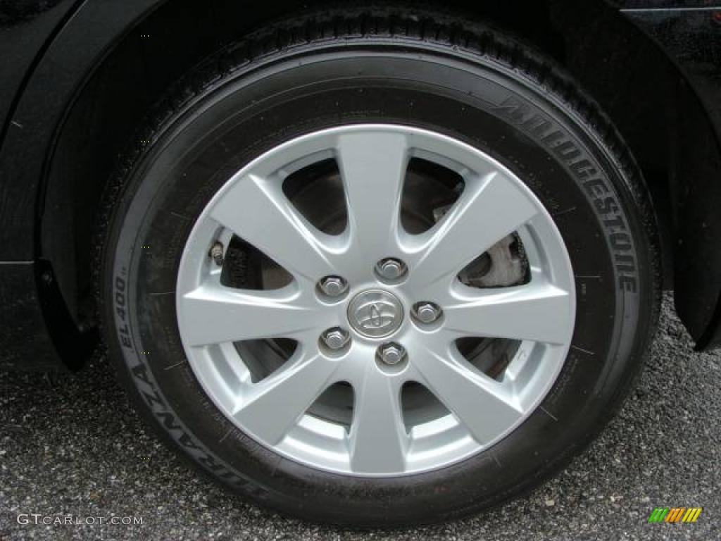 2007 Camry XLE V6 - Black / Ash photo #14