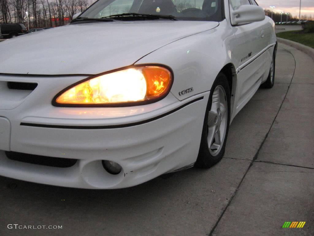 1999 Grand Am GT Coupe - Arctic White / Dark Pewter photo #3