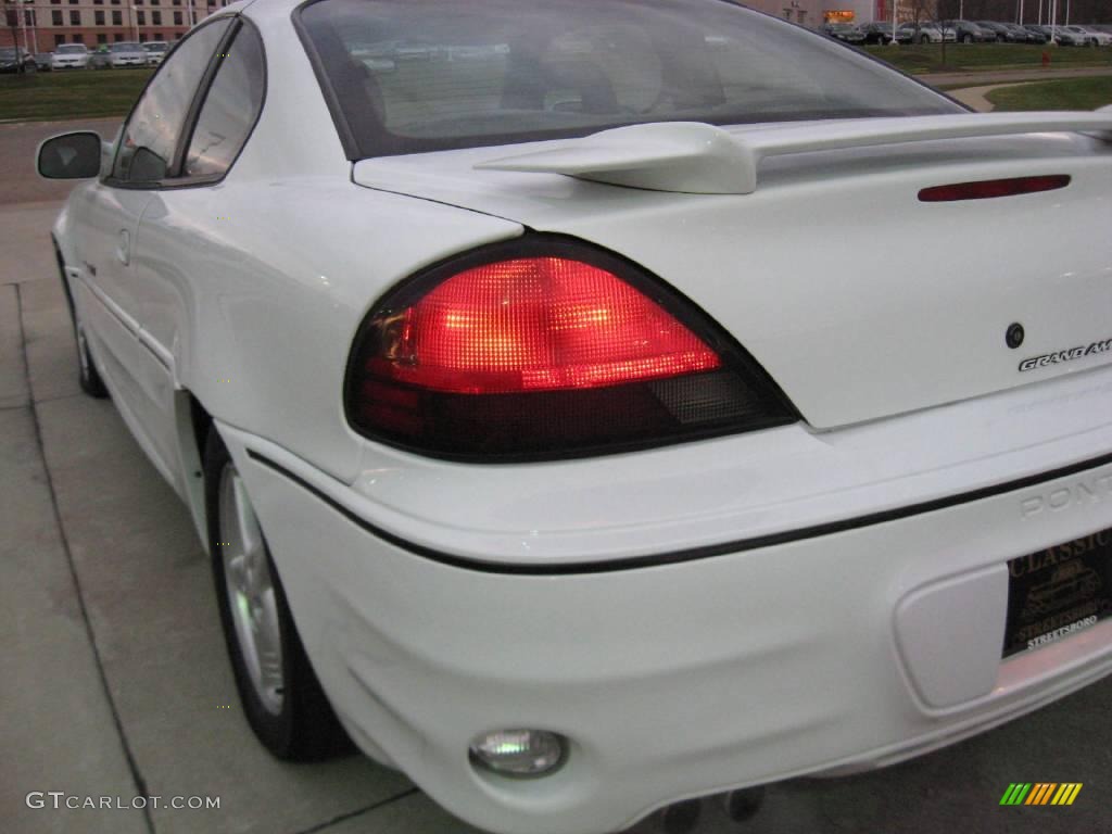 1999 Grand Am GT Coupe - Arctic White / Dark Pewter photo #5