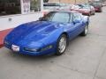 1995 Admiral Blue (Dark Cloisonne) Metallic Chevrolet Corvette Coupe  photo #2
