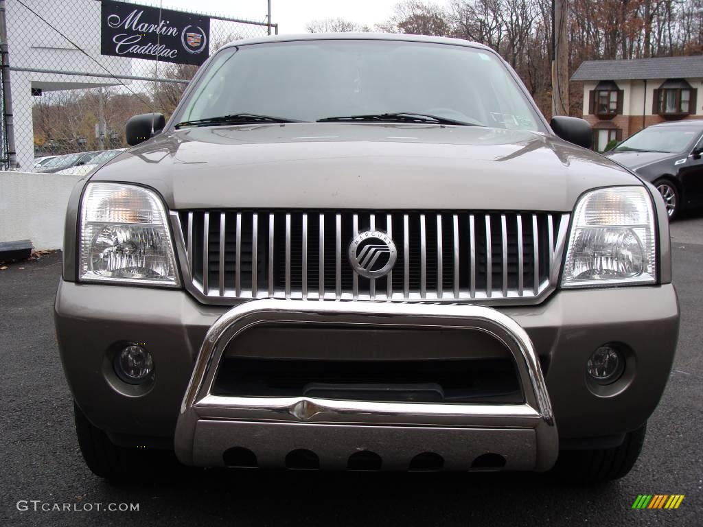 2003 Mountaineer Premier AWD - Mineral Grey Metallic / Medium Dark Parchment photo #2