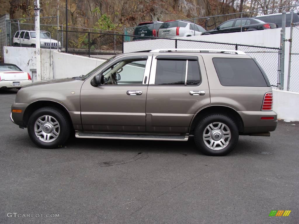 2003 Mountaineer Premier AWD - Mineral Grey Metallic / Medium Dark Parchment photo #8