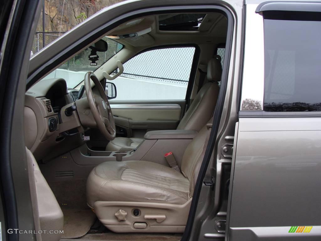 2003 Mountaineer Premier AWD - Mineral Grey Metallic / Medium Dark Parchment photo #15