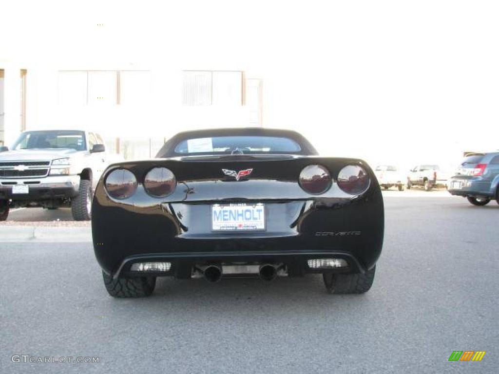 2005 Corvette Convertible - Black / Ebony photo #6