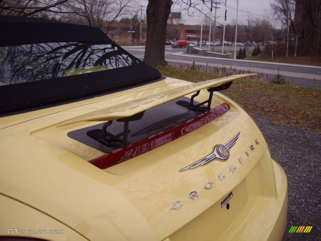 Classic Yellow Pearlcoat 2005 Chrysler Crossfire Limited Roadster Exterior Photo #21954904