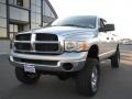 2005 Bright Silver Metallic Dodge Ram 2500 SLT Quad Cab 4x4  photo #2