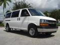 2008 Summit White Chevrolet Express LS 3500 Passenger Van  photo #1