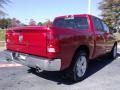 2010 Inferno Red Crystal Pearl Dodge Ram 1500 Big Horn Crew Cab  photo #3