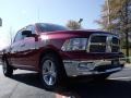 2010 Inferno Red Crystal Pearl Dodge Ram 1500 Big Horn Crew Cab  photo #4