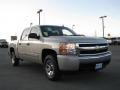 2007 Silver Birch Metallic Chevrolet Silverado 1500 LT Crew Cab  photo #3