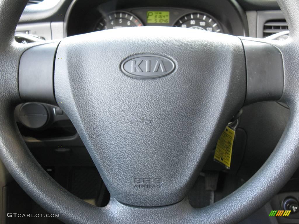 2006 Rio LX Sedan - Polar Blue / Gray photo #21