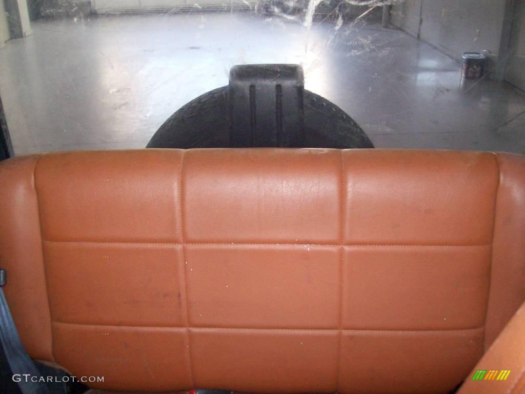 2002 Wrangler X 4x4 - Black / Camel Beige photo #22