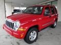 2005 Flame Red Jeep Liberty CRD Limited 4x4  photo #1
