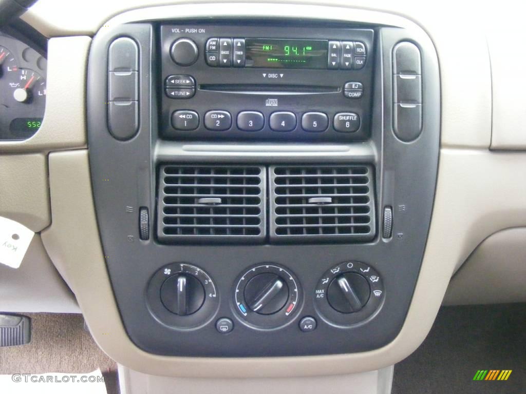 2004 Explorer XLS - Dark Blue Pearl Metallic / Medium Parchment photo #43