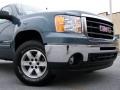 2009 Stealth Gray Metallic GMC Sierra 1500 SLE Extended Cab 4x4  photo #2