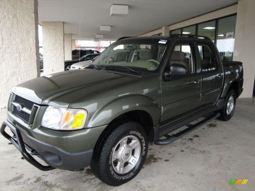 Estate Green Metallic Ford Explorer Sport Trac