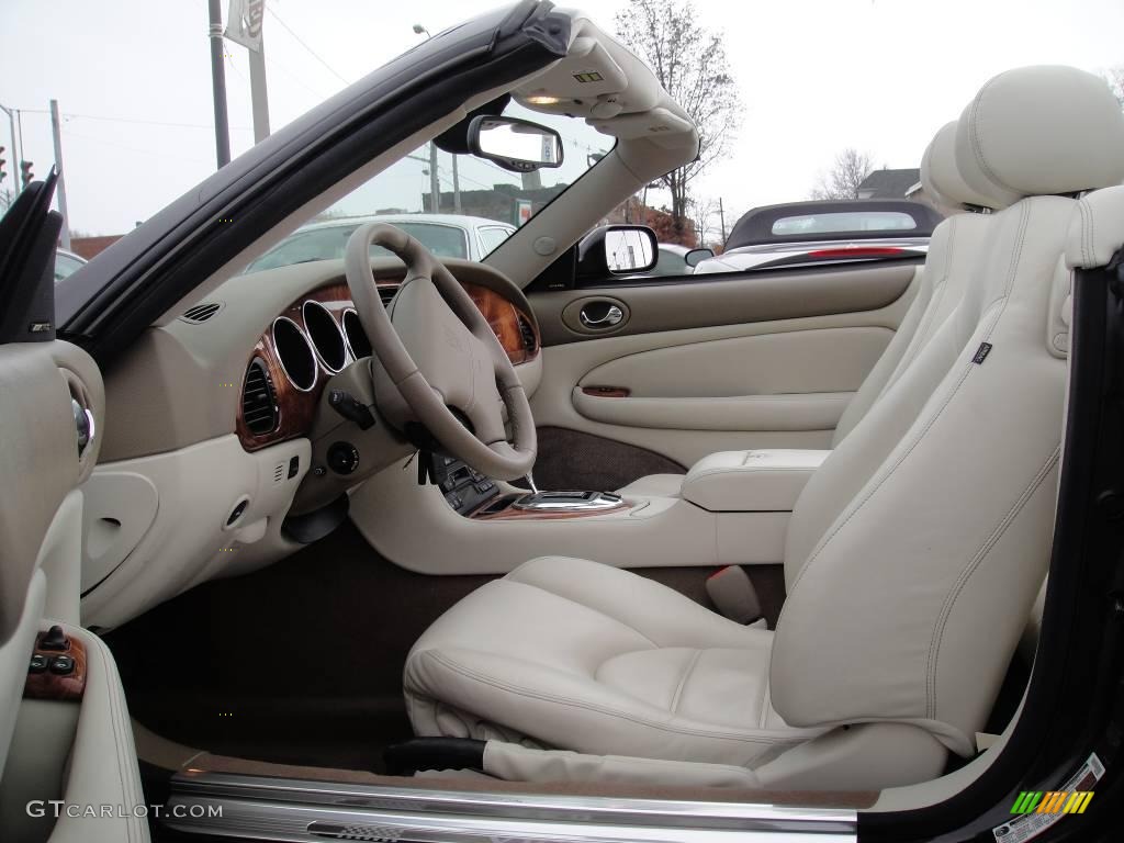 Ivory Interior 2006 Jaguar XK XK8 Convertible Photo #21964425