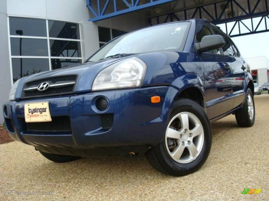 2006 Tucson GL - Nautical Blue Metallic / Gray photo #1