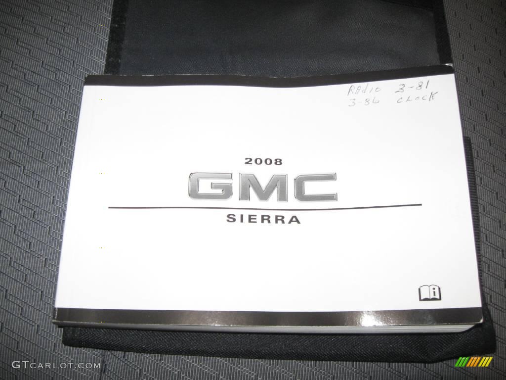 2008 Sierra 1500 Regular Cab - Fire Red / Dark Titanium photo #7