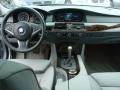 2007 Silver Grey Metallic BMW 5 Series 550i Sedan  photo #12