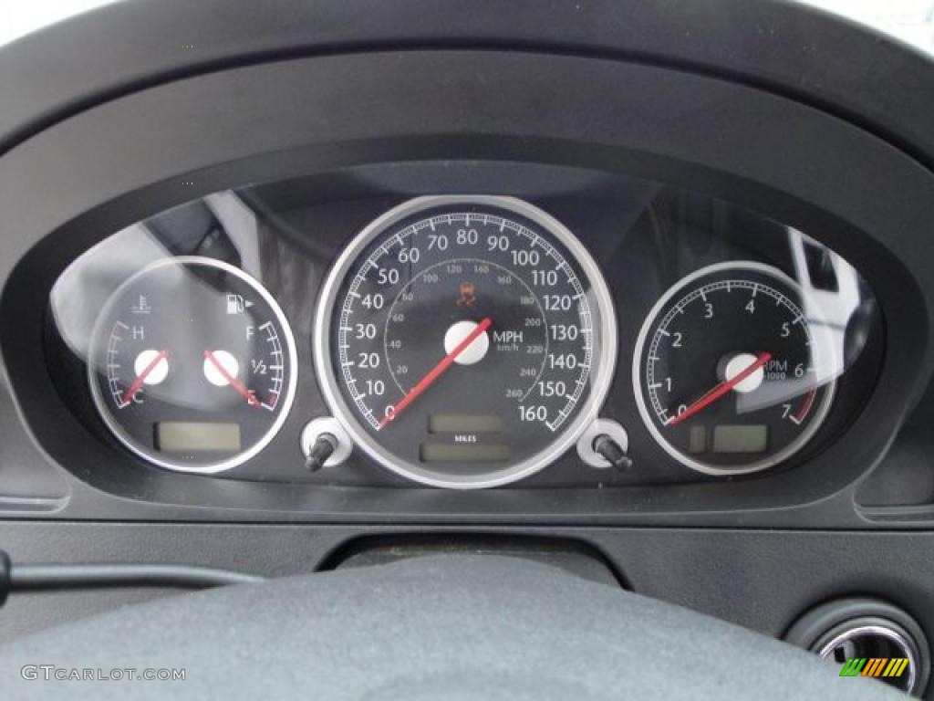 2004 Chrysler Crossfire Limited Coupe Gauges Photo #21970256