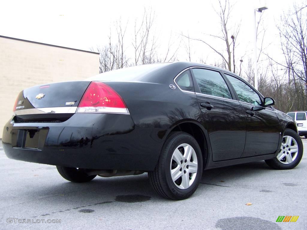 2008 Impala LS - Black / Ebony Black photo #8
