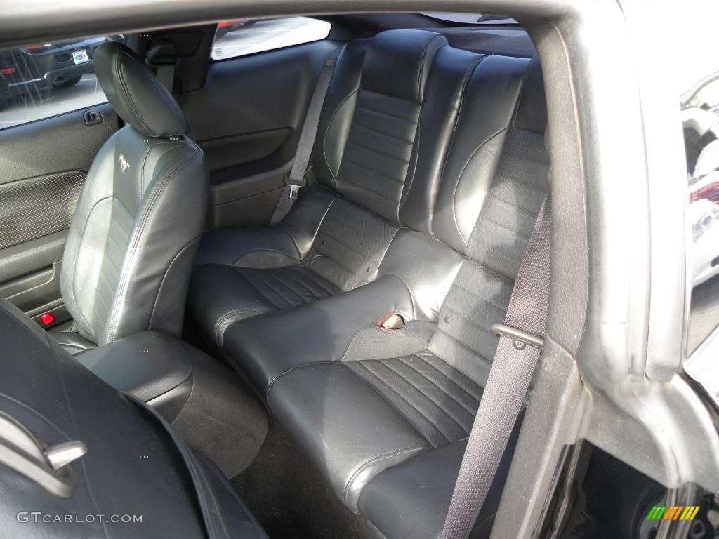 2006 Mustang V6 Premium Coupe - Black / Dark Charcoal photo #7