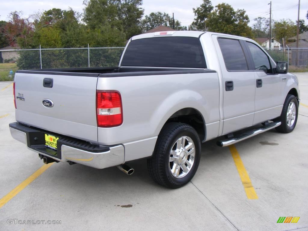 2006 F150 XLT SuperCrew - Silver Metallic / Medium/Dark Flint photo #3
