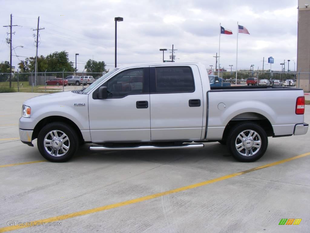 2006 F150 XLT SuperCrew - Silver Metallic / Medium/Dark Flint photo #6