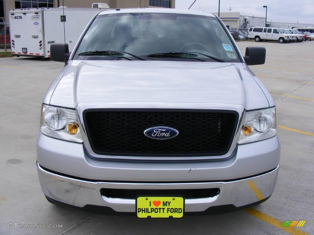 2006 F150 XLT SuperCrew - Silver Metallic / Medium/Dark Flint photo #8