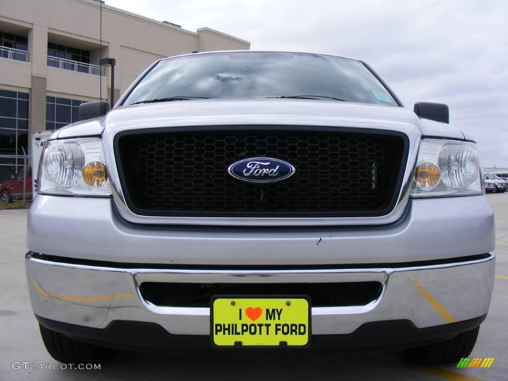 2006 F150 XLT SuperCrew - Silver Metallic / Medium/Dark Flint photo #9