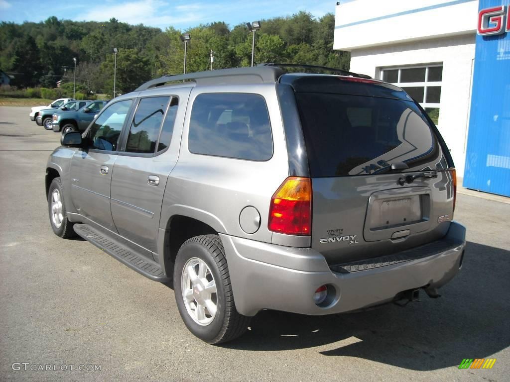 2006 Envoy XL SLT 4x4 - Steel Grey Metallic / Light Gray photo #3