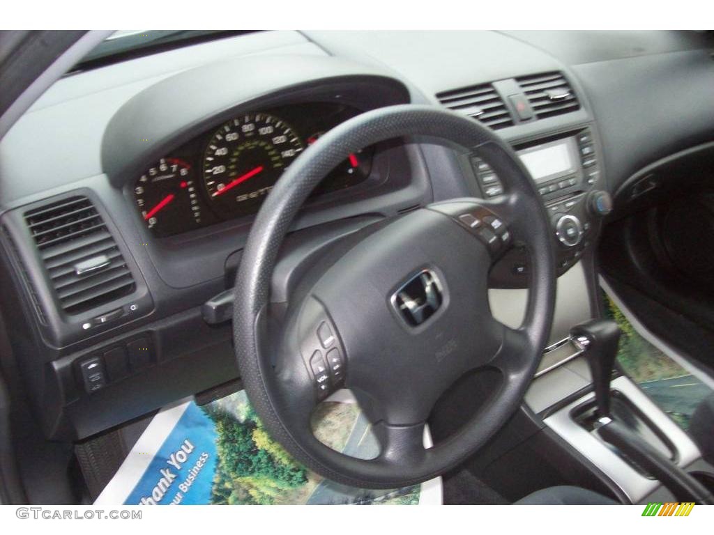 2003 Accord EX Sedan - Satin Silver Metallic / Black photo #5