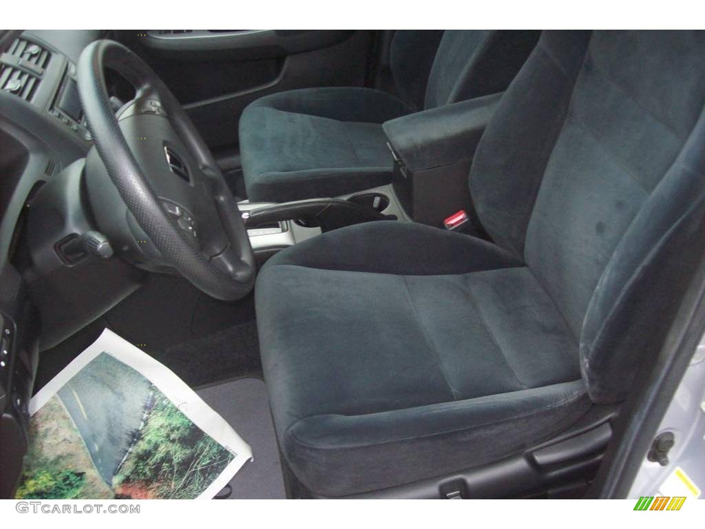 2003 Accord EX Sedan - Satin Silver Metallic / Black photo #6