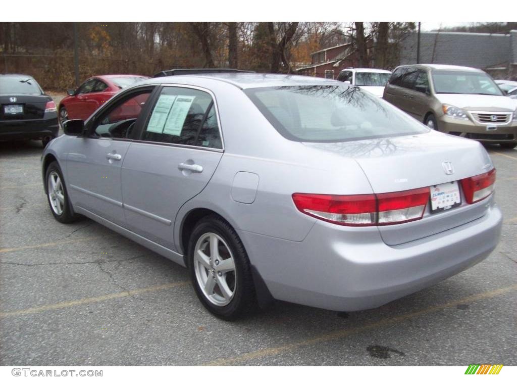 2003 Accord EX Sedan - Satin Silver Metallic / Black photo #22
