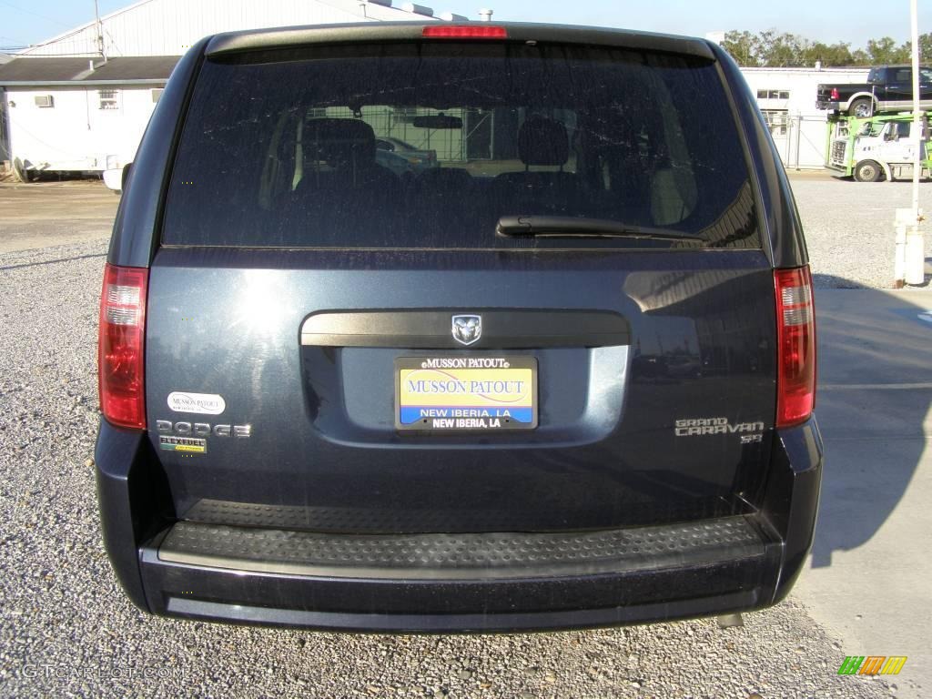 2009 Grand Caravan SE - Modern Blue Pearl / Dark Slate Gray/Light Shale photo #4