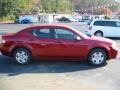 2010 Inferno Red Crystal Pearl Dodge Avenger SXT  photo #4