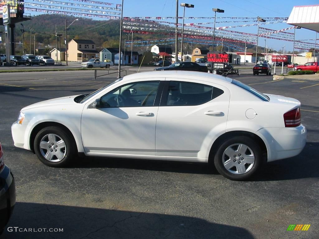 2010 Avenger SXT - Stone White / Dark Slate Gray photo #5