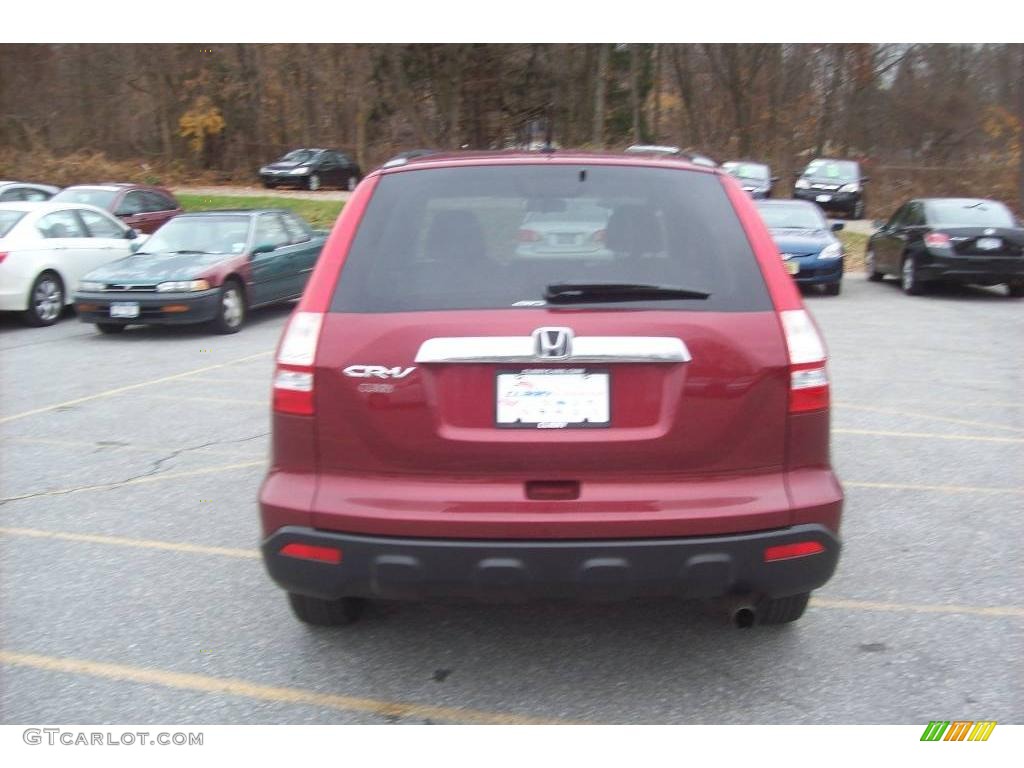 2007 CR-V EX 4WD - Tango Red Pearl / Gray photo #21