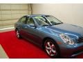 2006 Lakeshore Slate Blue Metallic Infiniti G 35 Sedan  photo #14